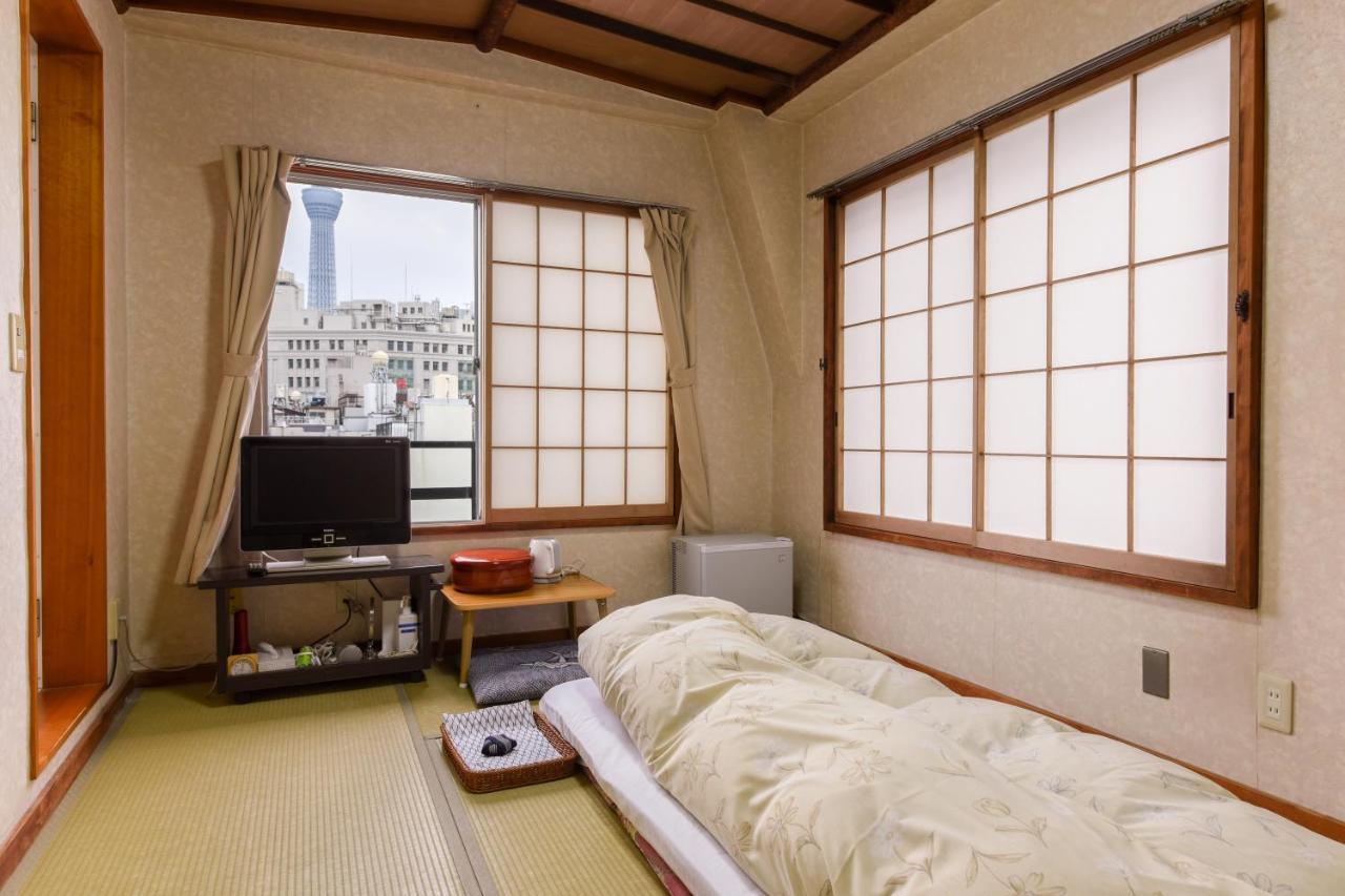 Ryokan Mikawaya Tokio Exterior foto